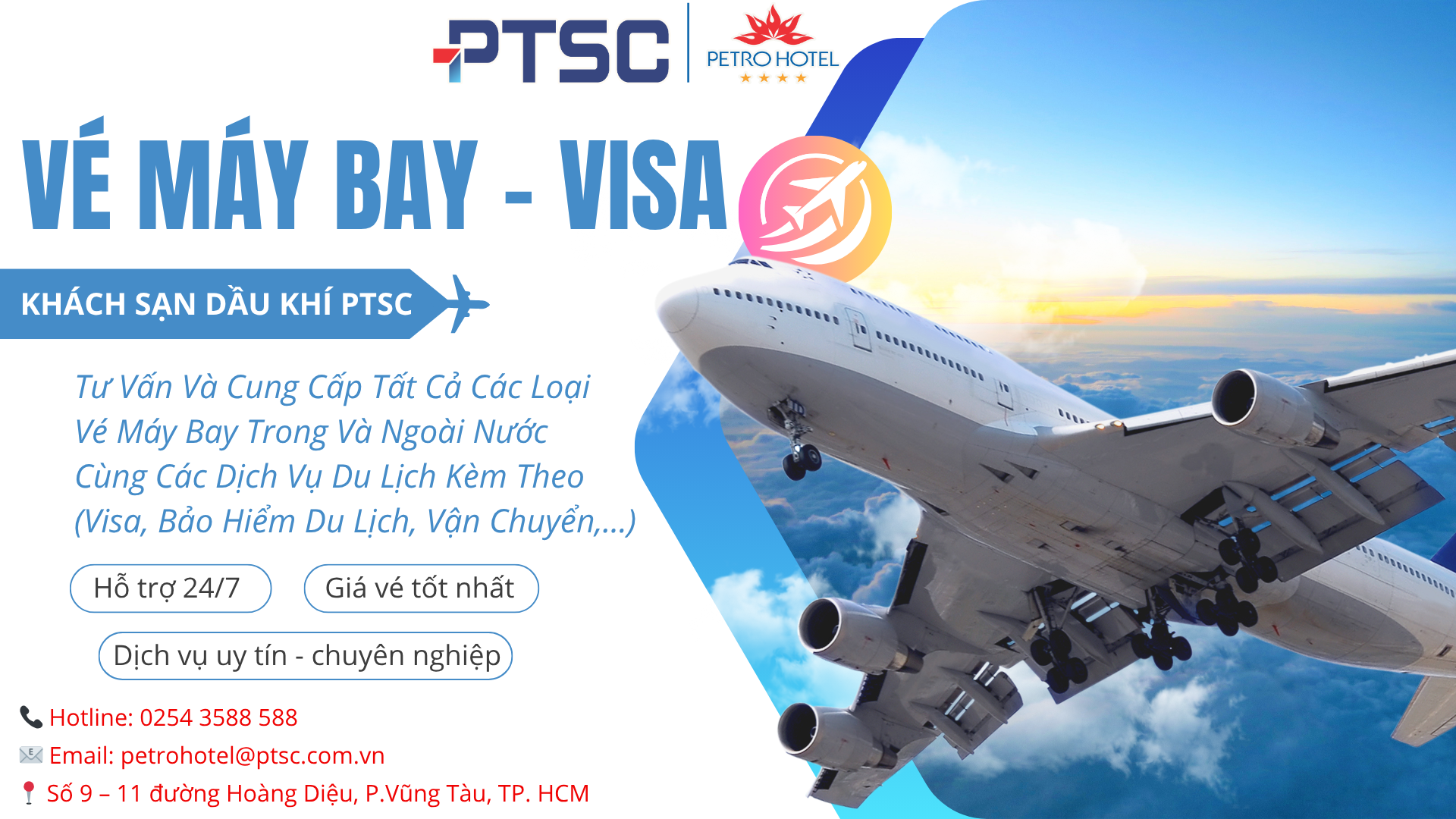 VÉ MÁY BAY - VISA